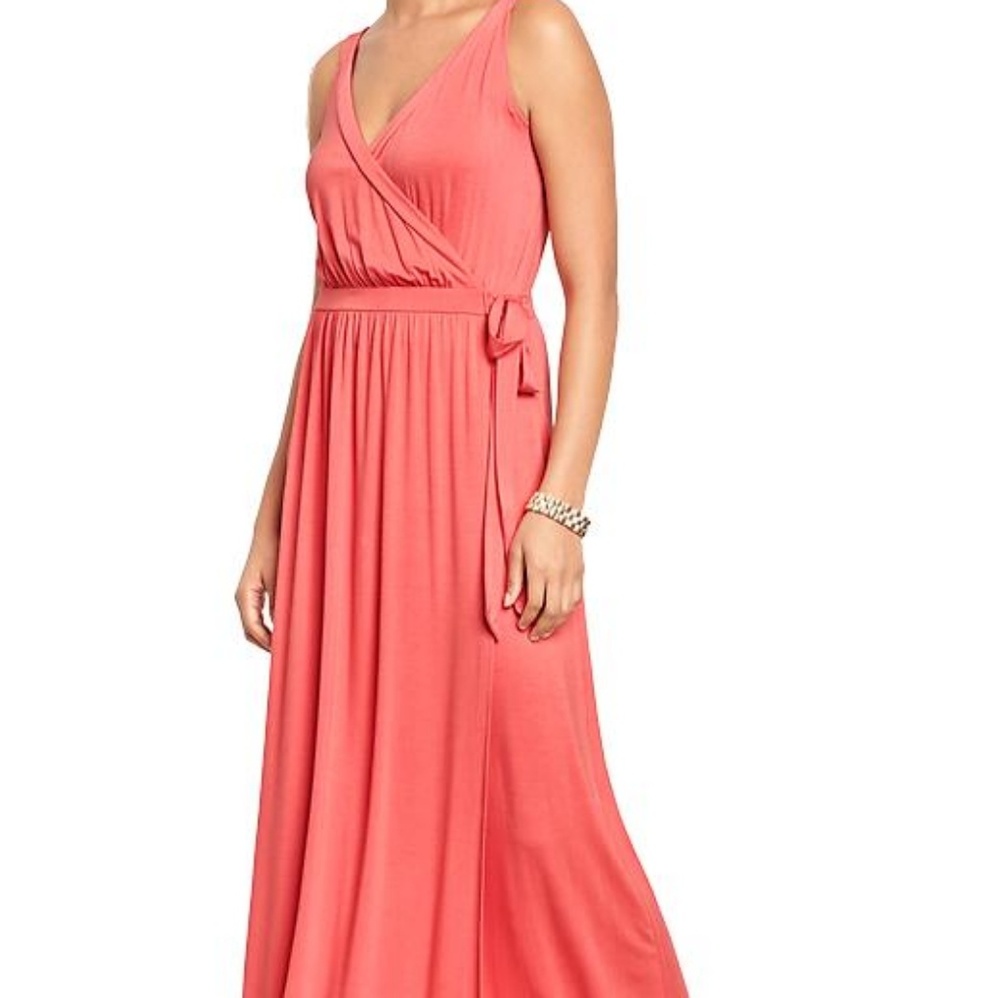 Pink Maxi dress, size small